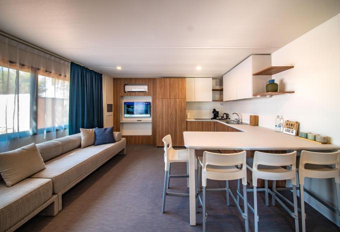 Zimmerbeispiel, Mobile Home Delxue Terrasse "VILLA"