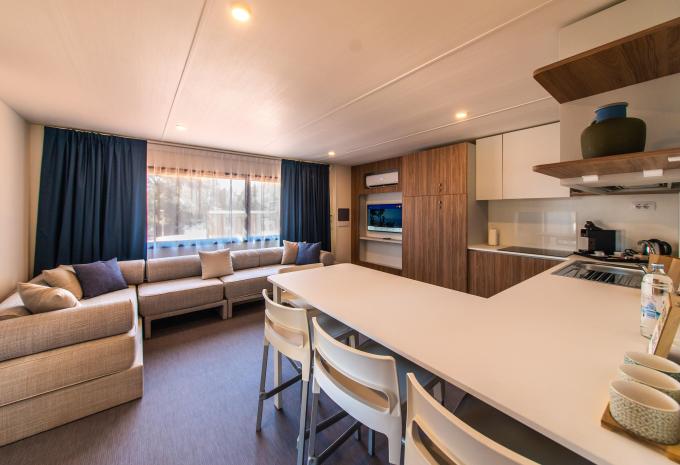 Zimmerbeispiel, Mobile Home Delxue Terrasse "VILLA"