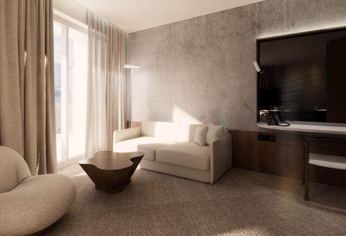 Zimmerbeispiel Doppelzimmer „Premium Balkon Meerblick P24MB“