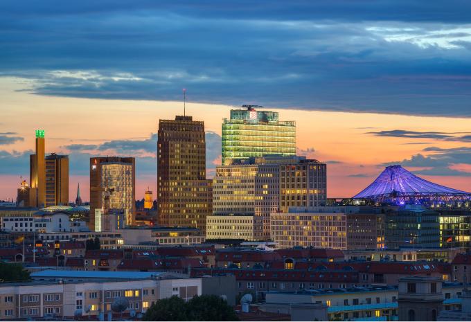 Berlin - Blick auf Potsdamer Platz