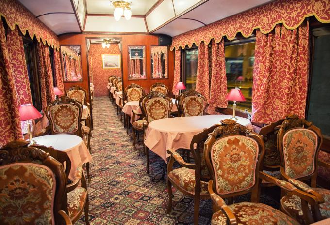 Nostalgischer Salonzug