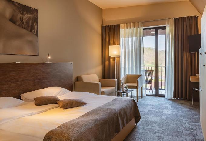 Zimmerbeispiel, DB01 Superior Doppelzimmer Balkon