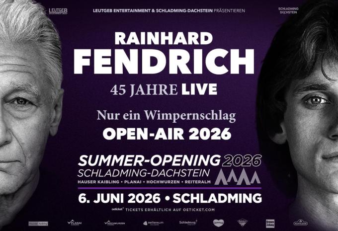 Schladming - Summer Opening - Kombiticket Roland Kaiser & Rainhard Fendrich