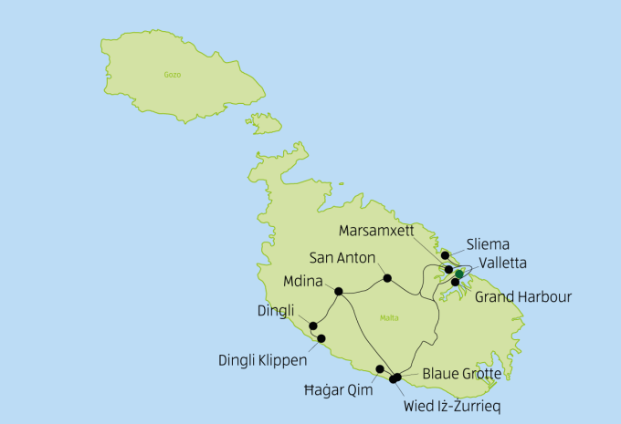 Malta - Sternfahrt