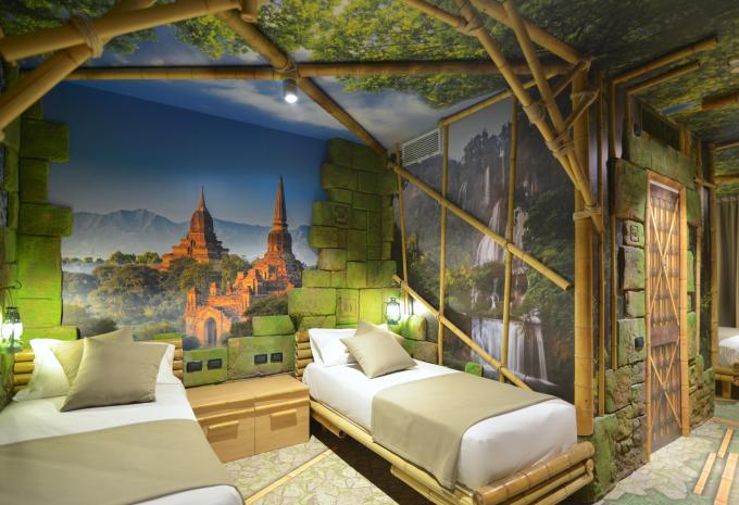 Beispiel Vierbettzimmer standard