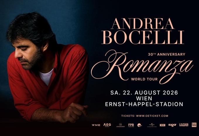 Wien - Andrea Bocelli - Romanza 30th Anniversary World Tour