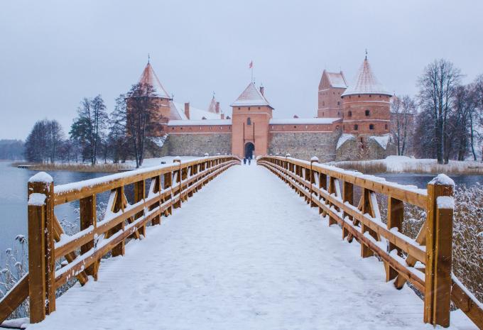 Schloss Trakai bei Vilnius