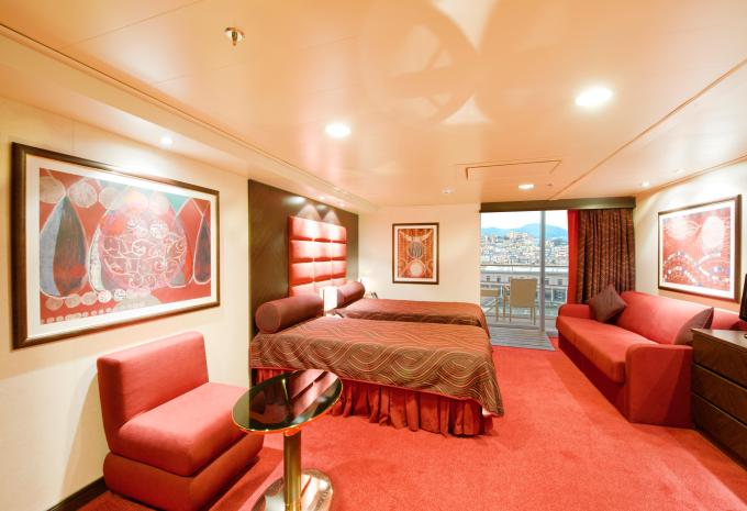 MSC Splendida / Beispielbild Balkonkabine