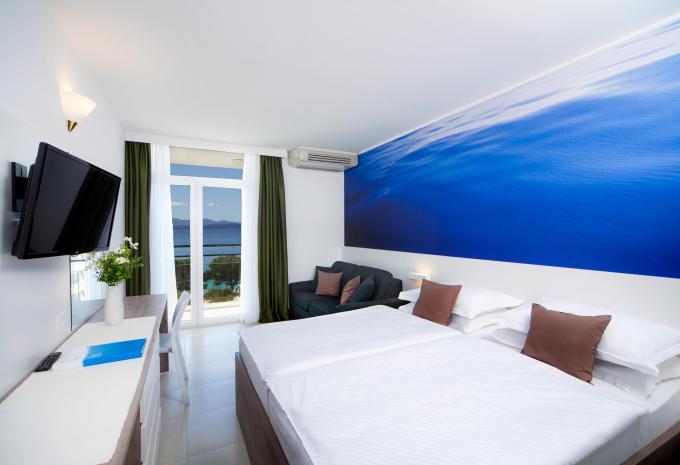 Zimmerbeispiel, Superior Doppelzimmer Balkon Meerseite