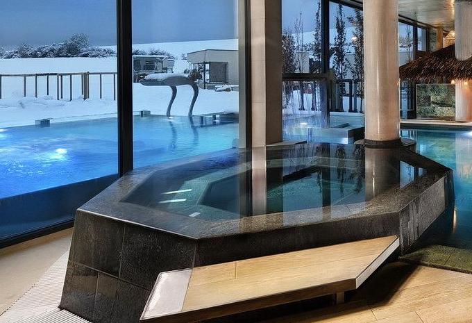 Wellnessbereichs "Crystal Spa"