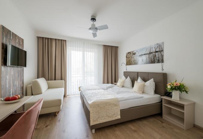 Zimmerbeispiel: Standard Doppelzimmer Balkon