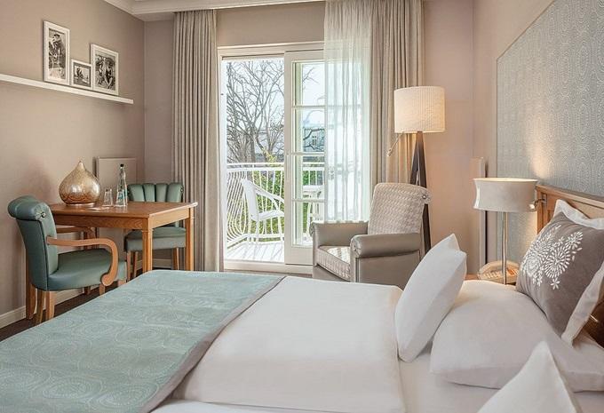 Zimmerbeispiel, Doppelzimmer Landseite