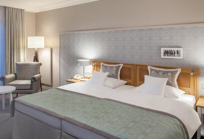 Zimmerbeispiel, Doppelzimmer Landseite