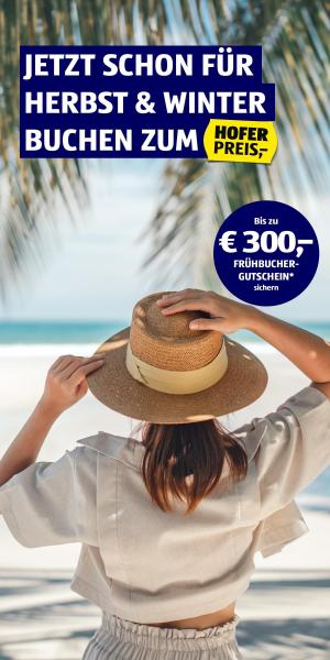 Jetzt schon für Herbst & Winter buchen