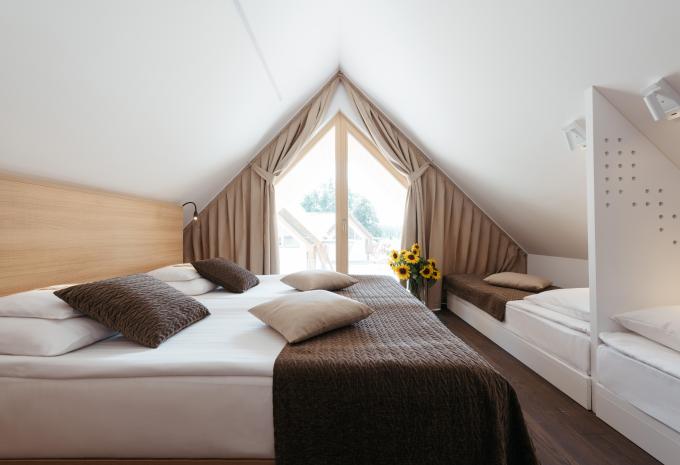 Zimmerbeispiel, Apartment 4 Erwachsene + 2 Kinder Terrasse