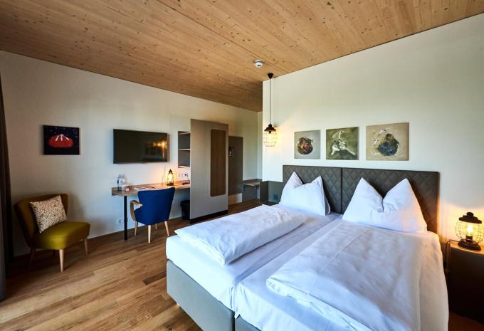 Zimmerbeispiel: Standard Doppelzimmer Balkon oder Terrasse