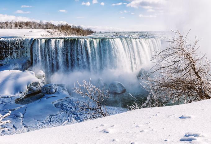 Niagara Fälle im Winter