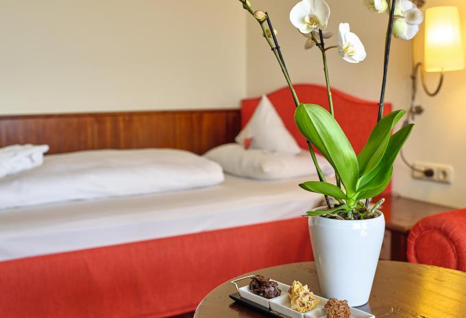 Zimmerbeispiel, Einzelzimmer Comfort Balkon