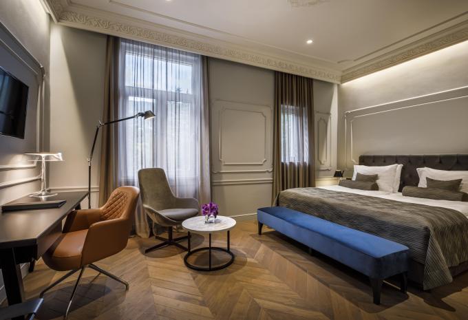 Zimmerbeispiel, Doppelzimmer (DZ) „Klassisch Parkblick“