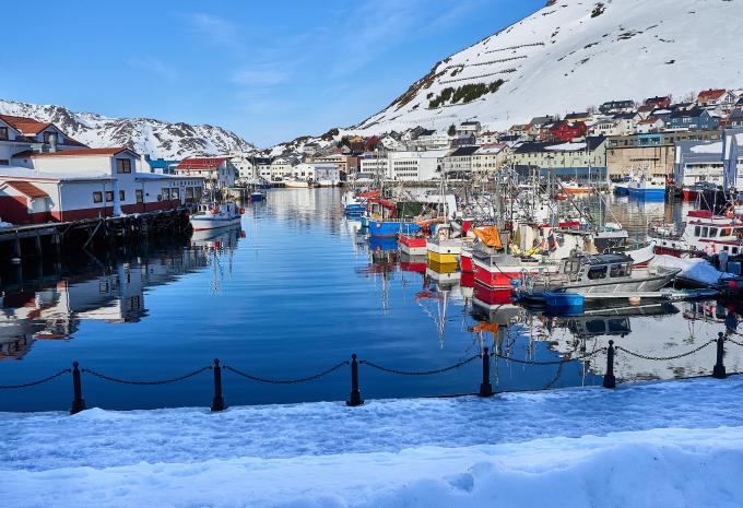 Honningsvag, Norwegen