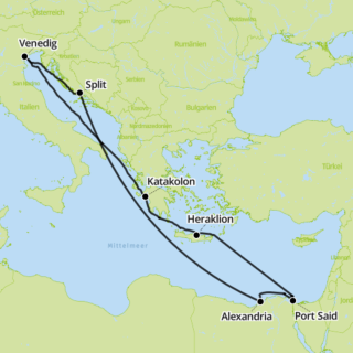 Routenkarte Saison B