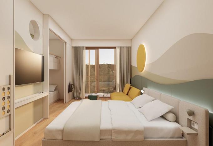 Zimmerbeispiel, Comfort Familienzimmer Waldblick