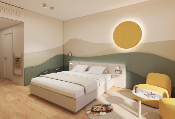 Zimmerbeispiel, Comfort Familienzimmer Waldblick