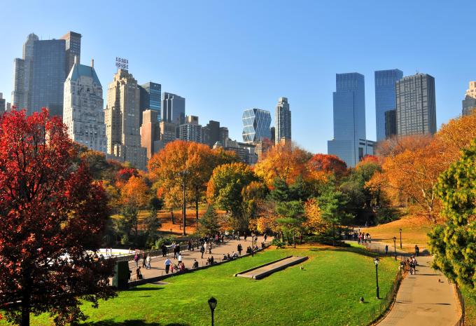 Central Park im Herbst