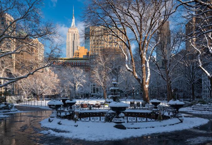 Central Park im Winter