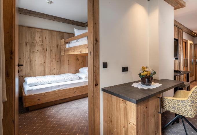 Zimmerbeispiel, Familienzimmer Comfort Bergblick „Edelweiss“