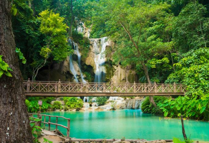 Wasserfall Luang Prabang, Laos