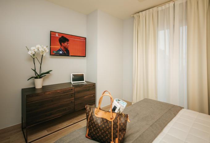 Zimmerbeispiel, Apartment Balkon für 3 Personen