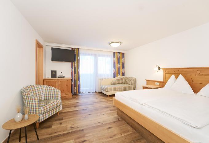 Zimmerbeispiel Doppelzimmer Balkon "Kohlmais"