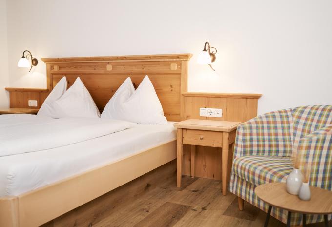 Zimmerbeispiel Doppelzimmer Balkon "Kohlmais"