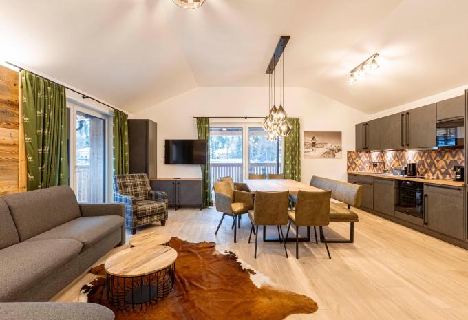 Wohnbeispiel: Standard Ferienhaus Apartment Hot Tub ohne Whirlpool-Funktion 8 Personen Terrasse