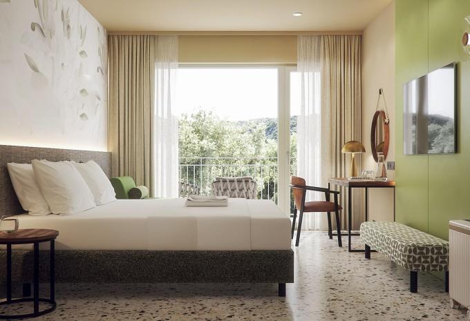 Zimmerbeispiel, Superior Zweibettzimmer Balkon