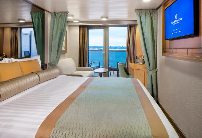 Kabinenbeispiel, Verandakabine / Zuiderdam