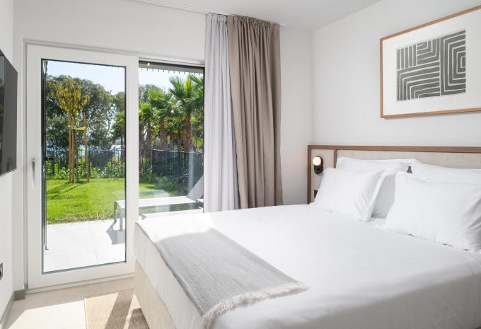 Zimmerbeispiel: AP05 Premium Apartment Terrasse "Residence Garden