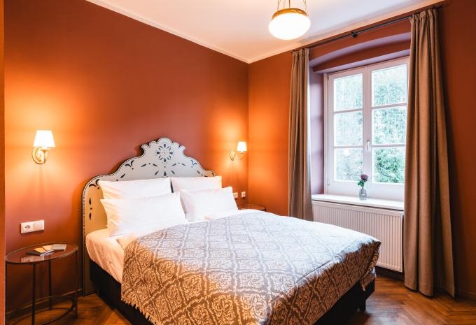 Zimmerbeispiel Doppelzimmer "Cabinett"