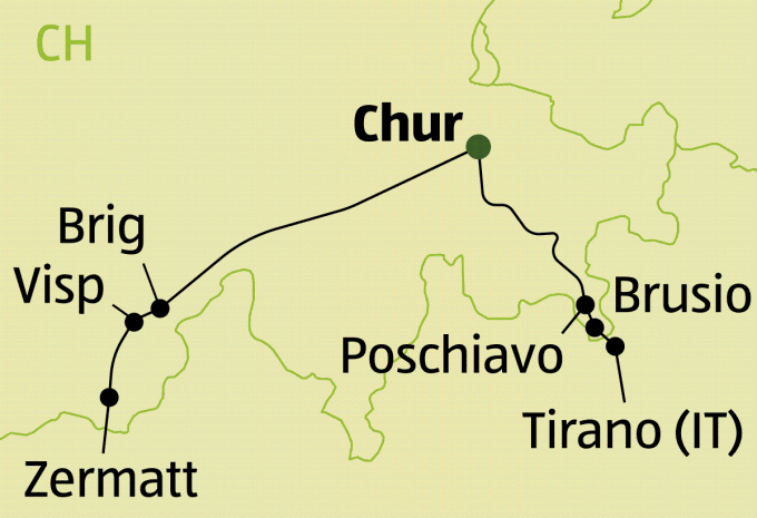 Winterzauber in der Schweiz - Bernina- & Glacier-Express - Zugrundreise