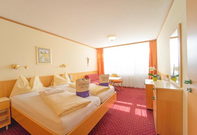 Zimmerbeispiel Comfort Standard Doppelzimmer Balkon