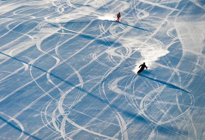 Skifahren in Levi