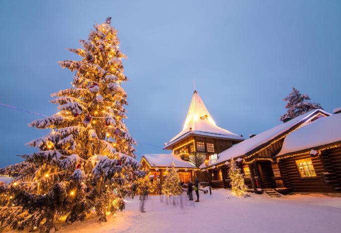 Rovaniemi im Winter