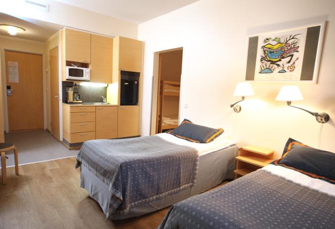 Familienzimmer im Levi Hotel Spa