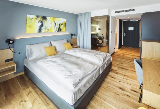 Zimmerbeispiel: Standard Doppelzimmer Balkon