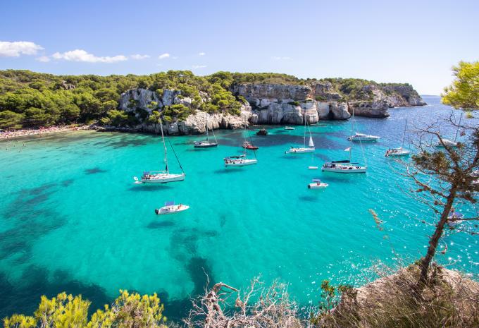 Strand Macarella in Menorca