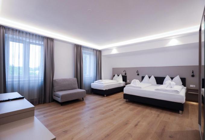 Zimmerbeispiel Dreibettzimmer
