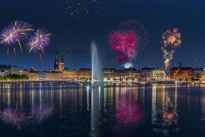 Silvester in Hamburg