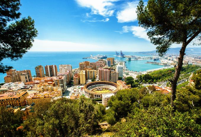 Malaga, Spanien