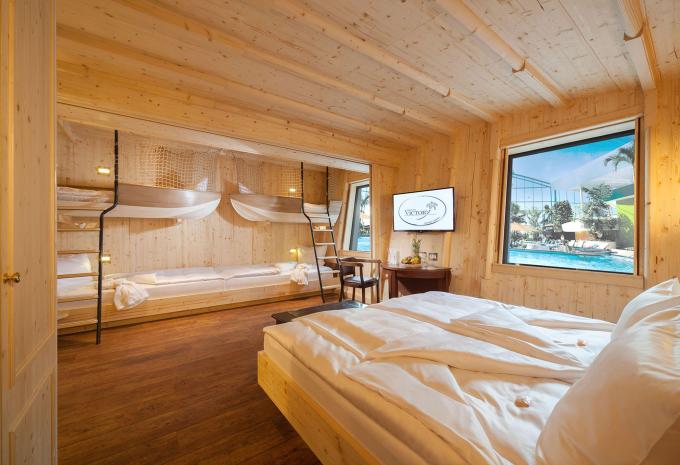 Zimmerbeispiel, Familienzimmer „Standard Kapitäns Kabine“